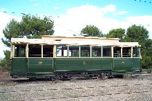 Ballarat 21 outside the Southern Tram Shed