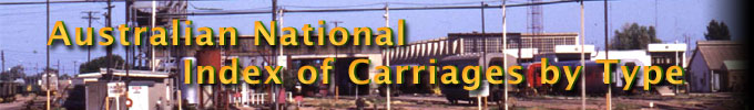 Australian National Index of Carriages by Type - Photo: Sleeping and Dining Car Service Centre Port Pirie