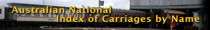 Australian National Index of Carriages by Name - Photo: 17.7.1986 Port Augusta carriage sheds