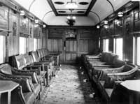 Interior of lounge car AF 49