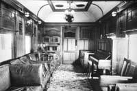 Interior of lounge car AF 49