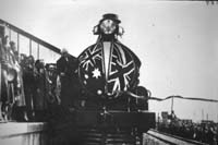 23.6.1937 TAR G class at opening of Pt Pirie station