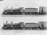 'a_a0151 - circa 1917 - Trans-Australian Railway G class engine'