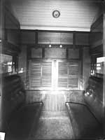 'a_a0172 - circa 1917 - Interior sleeping compartment - second class set up for day '