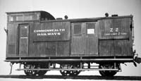 'a_a0234 - circa 1915 - Six wheel goods brake van "Z2" '