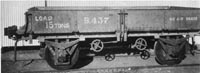 'a_a0240 - circa 1915 -  Ballast wagon BS437'