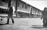  11.1915  Trans-Australian Railway crew quarters - office carriage