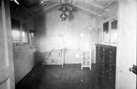 'a_a0274 -  19.1.1915 -  Trans-Australian Railway Hospital carriage interior - operating theatre '