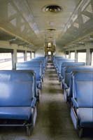 'a_an0013 - circa 1985 - Interior of Budd Railcar CB 1 at Keswick  prior to refurbishment'