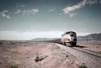 'a_cr0006 -   - GM 12 hauling coal train on Leigh Creek line'