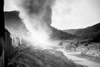 'a_h047 - Circa 1930 - Central Australia Railway, train view Puttapa Gap - Beltana Copley section'