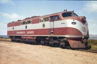 'a_m0027 -   - Port Augusta - GM 1 CR red and silver'