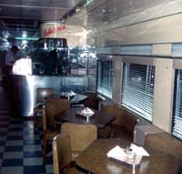 1973 Interior of Caf car