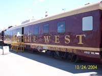 'ah_100_1713 - 24.10.2004 - HRGA 96 in <em>Spirit of the West</em> livery at the Midland Workshops centenary open day in Perth'