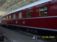 24.10.2004 ARE107 in CR livery at the Midland Workshops centenary open day in Perth