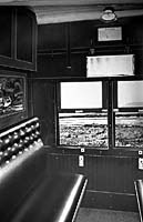 'b01-23b - circa 1917 - Interior of "BRP" sleeper set for day use '