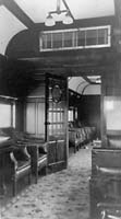 Interior of non-smoking compartment of AF 49 taken in February 1936 following air conditioning.
