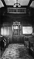 Interior of smoking compartment of AF 49 taken in February 1936 following air conditioning