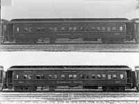 'b02-58b - circa 1917 - Second class sleeper and lounge car "BRPF 4"'