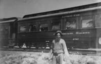 'b05-51b -   - circa 1917Exterior of AF 27. (Commonwealth Railways)'