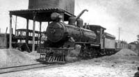 'b07-22i - January 1950 - Commonwealth Railways engine NM 24 at Port Augusta '