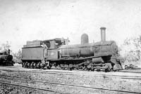 'b07-27g - 9.5.1943 - Commonwealth Railways engine NGA 50'