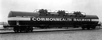 'b07-27k -   - Commonwealth Railways tank wagon TOG 1810. It is not on the correct bogies so most likely is on its delivery run in 1966'