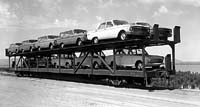 'b07-27q -   - Commonwealth Railways car carrier GC 1801'