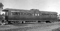 'b08-66 -   - South Australian Railway narrow gauge car No.183 at Peterborough 1913.(South Australian Railways)'