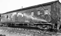   Construction train car - Temporary Passenger car