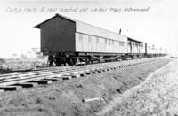   Construction train cars