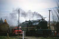 October 1984 Victor Harbor Loco 520 taking water