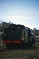 October 1984 Loco 520 at Victor Harbor