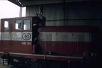1<sup>st</sup> September 1985,Pichi Richi Railway Quorn NB30 diesel shunter 