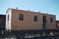 'cd_p0103721 - 7<sup>th</sup> September 1985 - Dry Creek - Steamranger - ESV employee sleeping van 8218 '