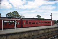 13<sup>th</sup> November 1985 BE + 16BE and Mitcham station sign