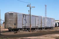 3<sup>rd</sup> February 1986,ABUP1352 + ABUP1393 steel box cars Port Pirie