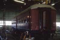 5.2.1986 BC330 sitting car in carriage workshops Peterborough