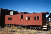 5<sup>th</sup> February 1986 Peterborough roundhouse - brakevan 7550