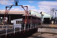 5<sup>th</sup> February 1986 vision testing car 186 Peterborough turntable