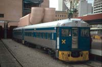   8.6.1986 Bluebird trailer car "105" Adelaide station