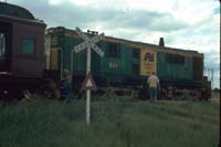 27<sup>th</sup> September 1986 841 Wambi Hallidan race train