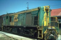 22<sup>nd</sup> February 1987 Port Dock loco 800 shunting