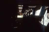 5.4.1987 Stirling north burnt interior BF344