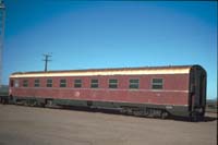 'cd_p0106927 - 6<sup>th</sup> April 1987 - Port Augusta Second class sleeping car BRB 87 at Port Augusta'