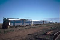 9.5.1987 Brachina - Bluebird "282" on special train headed for Marree