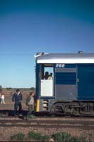 9.5.1987 Brachina - Bluebird "282" on special train headed for Marree