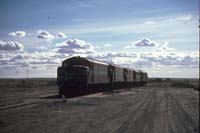 9.5.1987 Marree five NSU locos
