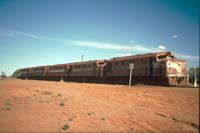 9.5.1987 Marree five NSU locos