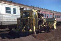 20.8.1987 Wynbring track machines + BC329 sitting car + AVHP brake van in background